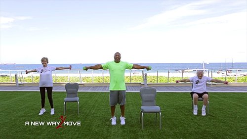 Exercise for Seniors DVD Collection- 6 Total Body Workouts + 10 Balance Workouts + Resistance Band + 3 Bonus Senior Exercise Gifts- Easy to Follow. Fun to do! Exercise videos for seniors you will love