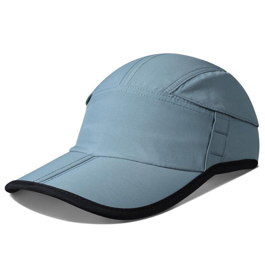GADIEMKENSD Quick Dry Baseball Cap with Breathable Mesh Ventilation, UPF50+ Sun Protection Running Cap for Men, Cooling Dri Fit Hat, Foldable Sports Hat for Hiking Gym Travel Golf Sky Blue
