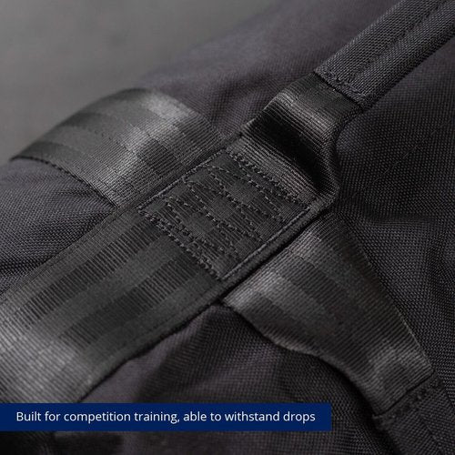 Titan Fitness 25-75 LB PRO Strongman Sandbags, Double Layer, 1050D Cordura, Black, Carry Home Gym Training