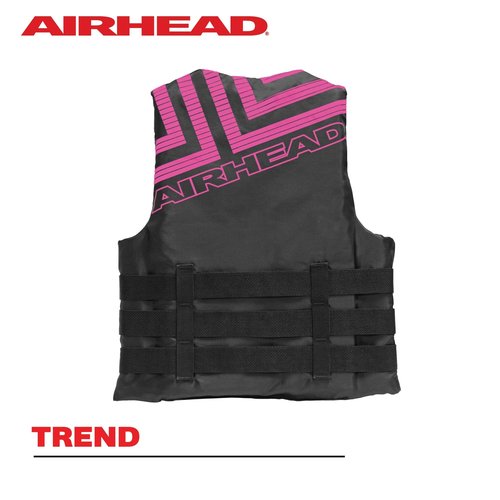 Airhead Women’s Trend Life Jacket, Coast Guard Approved, Small/Medium, Pink
