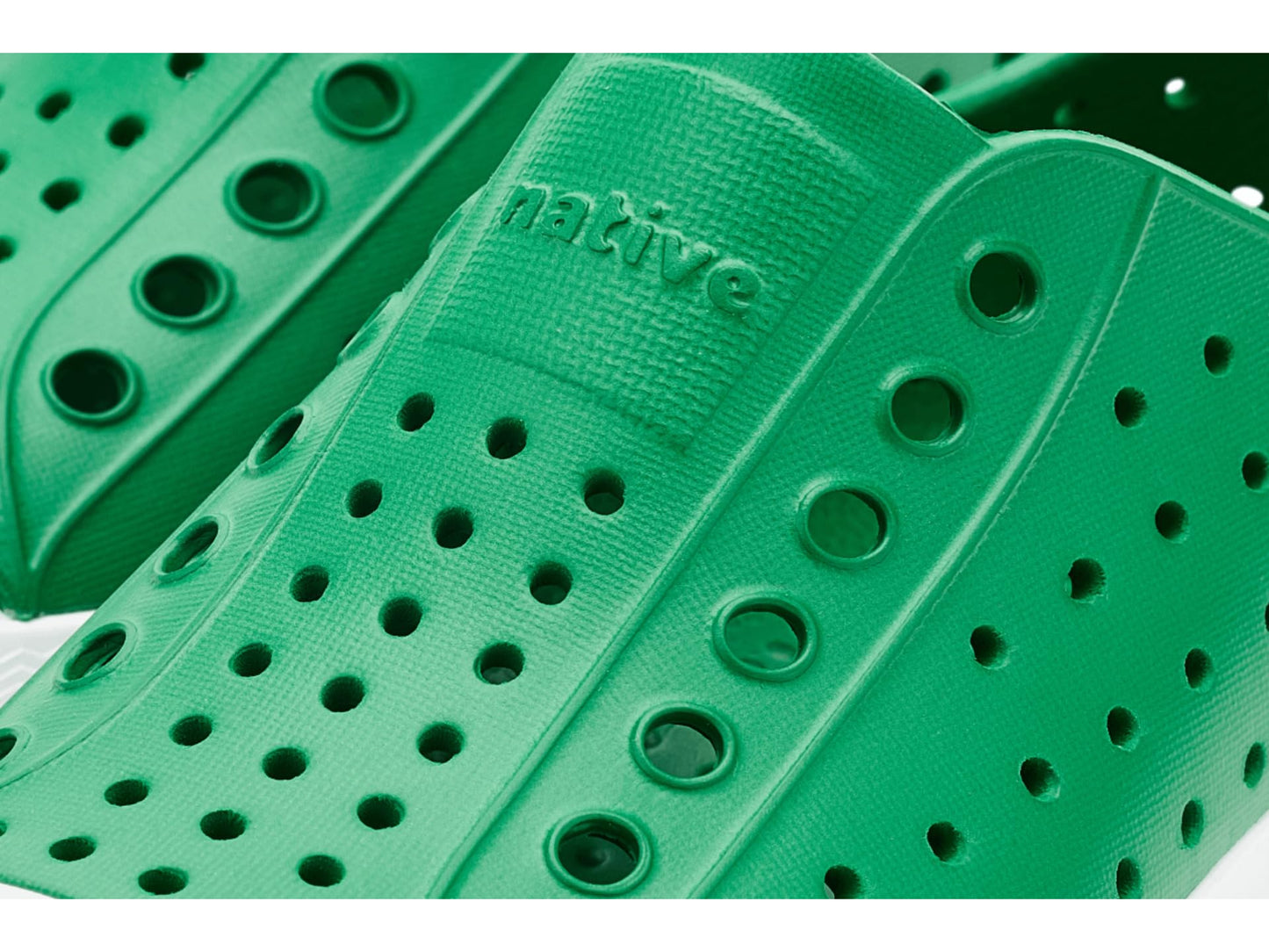 Native Shoes Unisex-Kids Jefferson Sneakers, Hunter Green/Shell White, 12 Little Kid