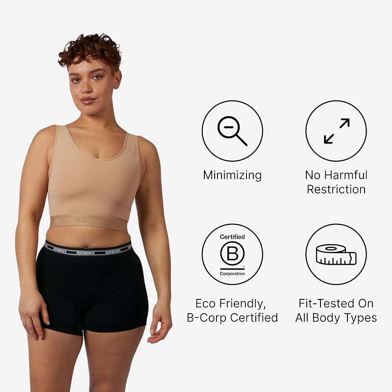 TomboyX Essential Chest Binder - Chai Medium (Variation of THIS listing)
