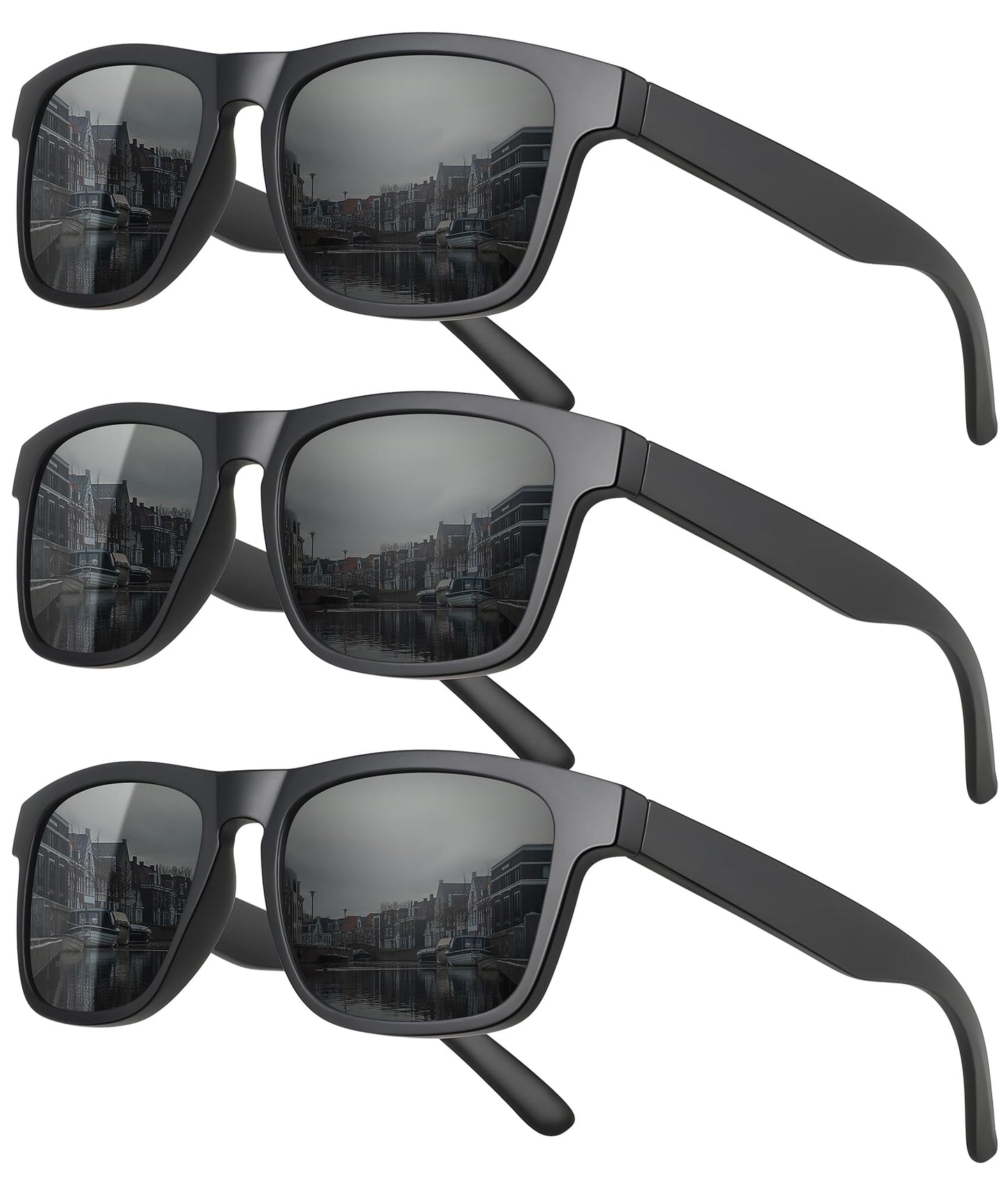 MEETSUN Polarized Sunglasses For Men Women UV Protection Square Frame Sport Fishing Driving Sunglasses