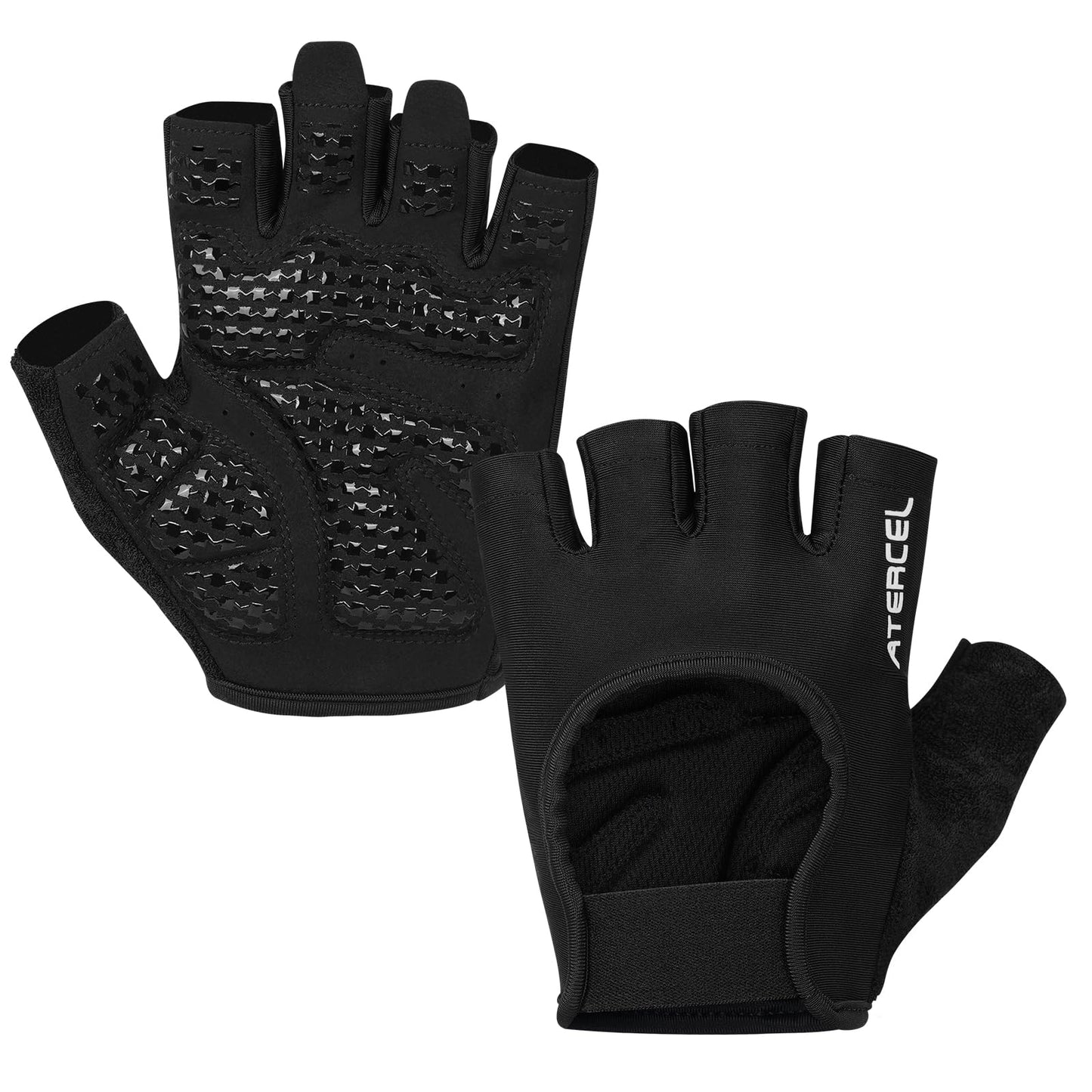 ATERCEL Breathable Workout Gloves, Antislip Weight Lifting Gym Gloves for Men Women, Superior Grip & Palm Protection for Weightlifting, Fitness, Exercise, Training