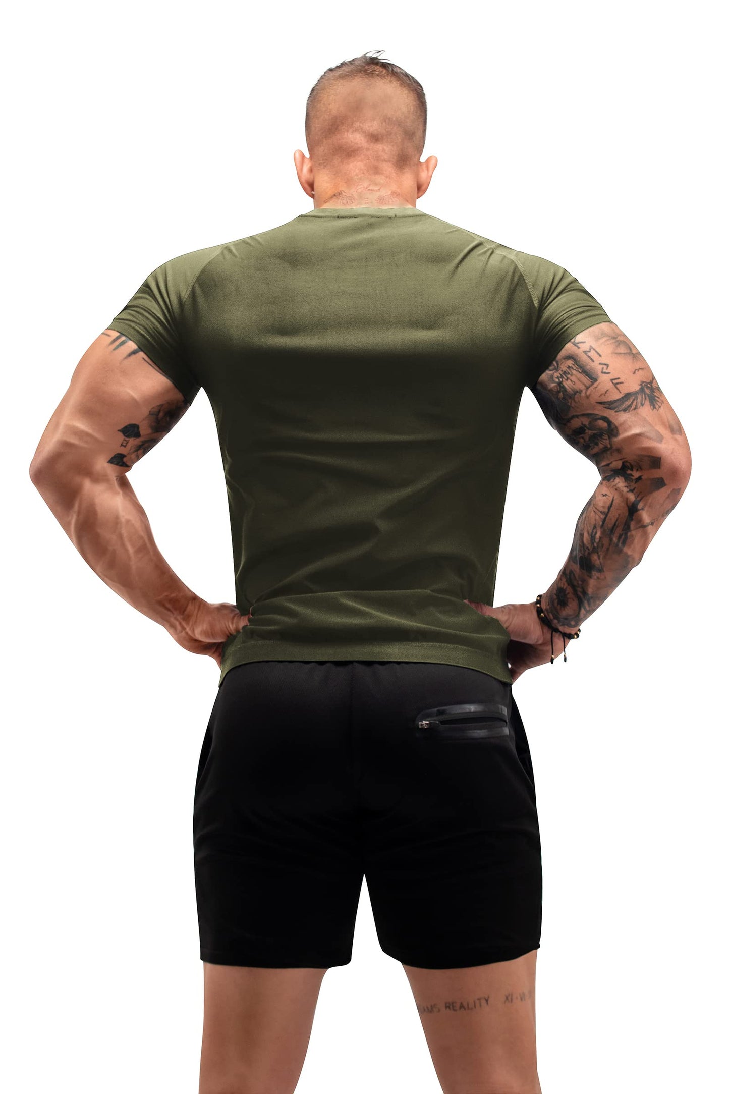FUXERT Sauna Shirt for Men Sweat Sauna Suit for Gym Exercise Compression Shirt Workout Shapewear (GN XXL)