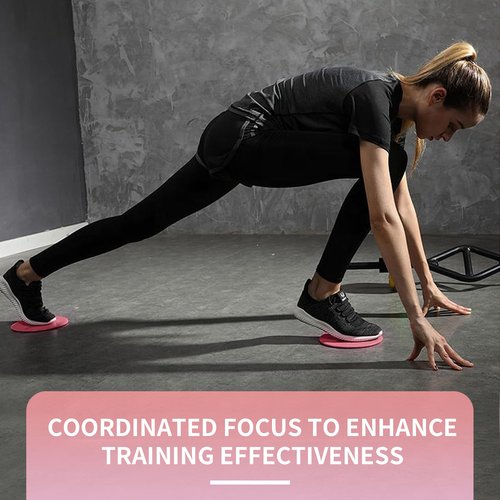 Pink Core Workout Sliders 2PCS - Exercise Sliders for Working Out