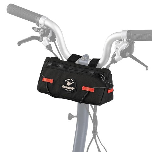 Rhinowalk Bike Handlebar Bag Bicycle Front Bag Storage Small Pouch with Shoulder Strap for Urban Cycling