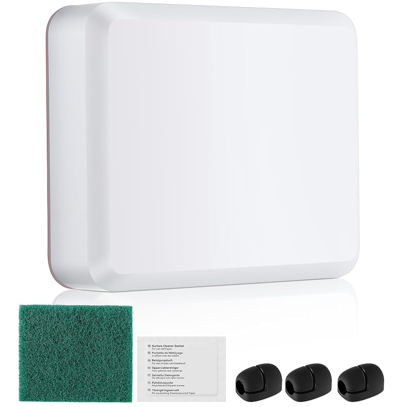 Transducer Mounting Plate Kit White 4.3 x 3.5 Inch for Marine Transducer - Saillong Variation of THIS listing