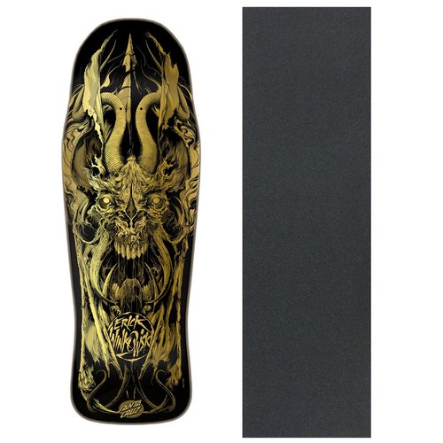 Santa Cruz Skateboard Deck Winkowski Primeval Gold 10.34" x 30.54" with Grip