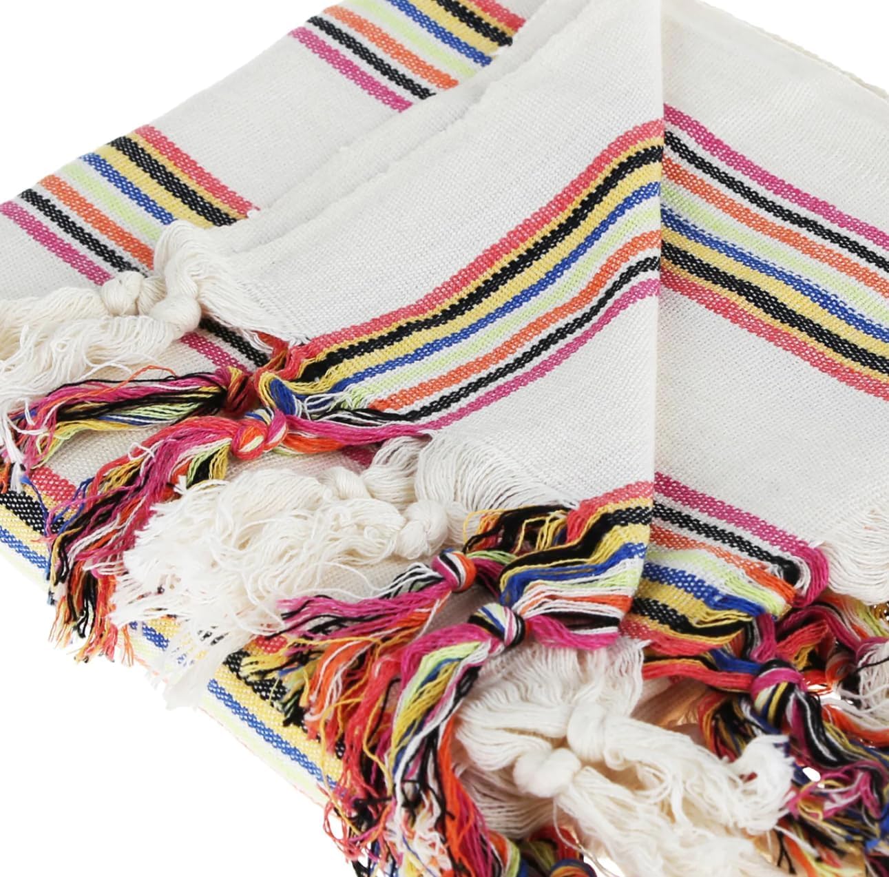 Morrocan Beach Towels | Cotton Blanket Throws, Easy to Carry, Sand Free, Absorbent, Quick Dry, Turkish Towels for Travel Camping Bath Sauna Beach Gym Fitness Pool Yoga SPA by Lahammam (1, Cordoba)