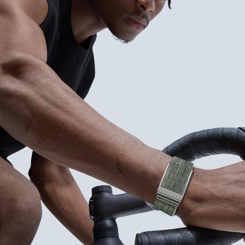 omee Nylon Sport Band Compatible with Whoop 5.0 Bands One, Peak and Life, Breathable Nylon Adjustable Waterproof Replacement Wristbands Straps for Whoop Band 5.0 – Not Compatible with Gen 4