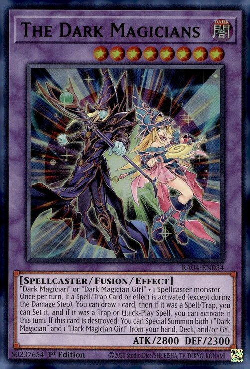 The Dark Magicians (UR) - RA04-EN054 - Ultra Rare - 1st Edition