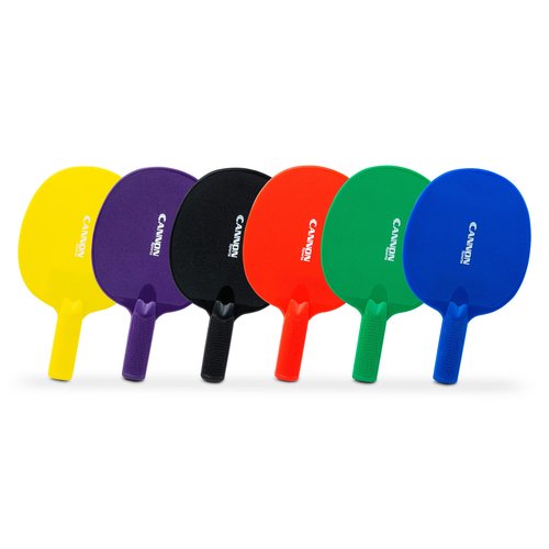 Cannon Sports Table Tennis Paddle - Unbreakable and Weather Resistant for Indoor Outdoor Use (Assorted)
