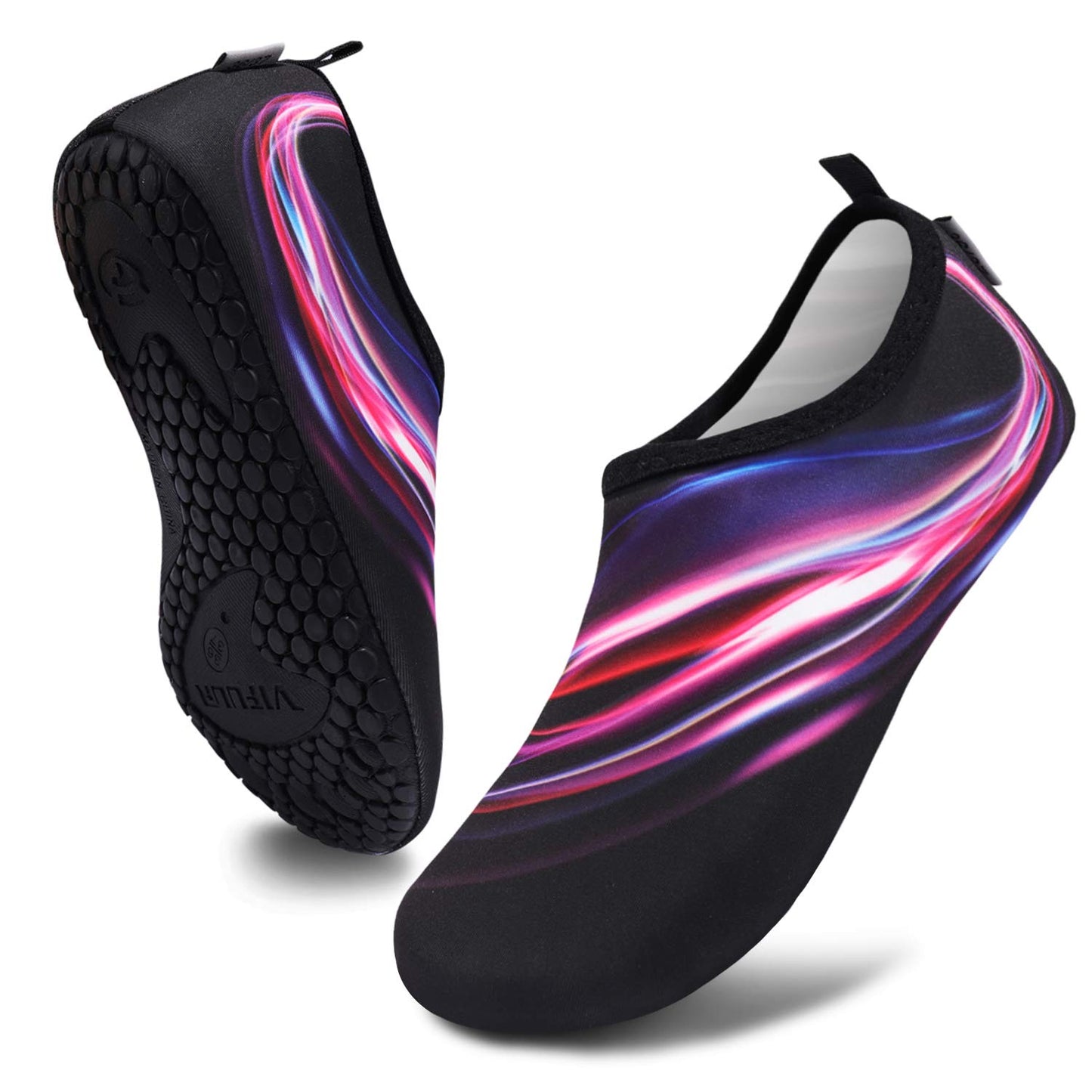 VIFUUR Water Sports Unisex Shoes Purple/Red Aperture - 11-12 W US / 9.5-10.5 M US (42-43)