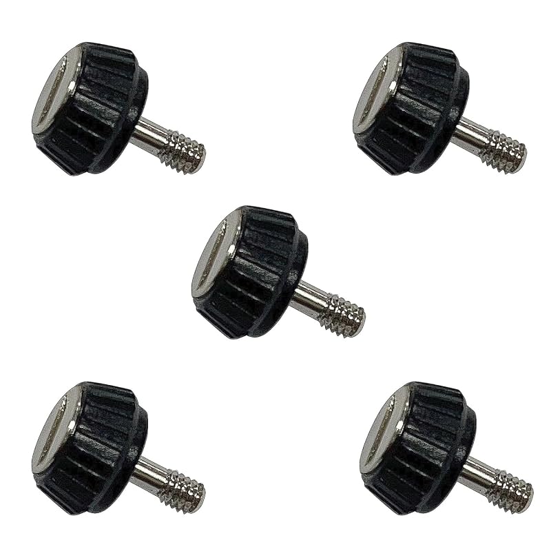 Two-Way Radio Locking Screws for Motorola APX 6000 7000 8000 XPR 6550e 7550e – 5 Pack Microphone/Earpiece Screws