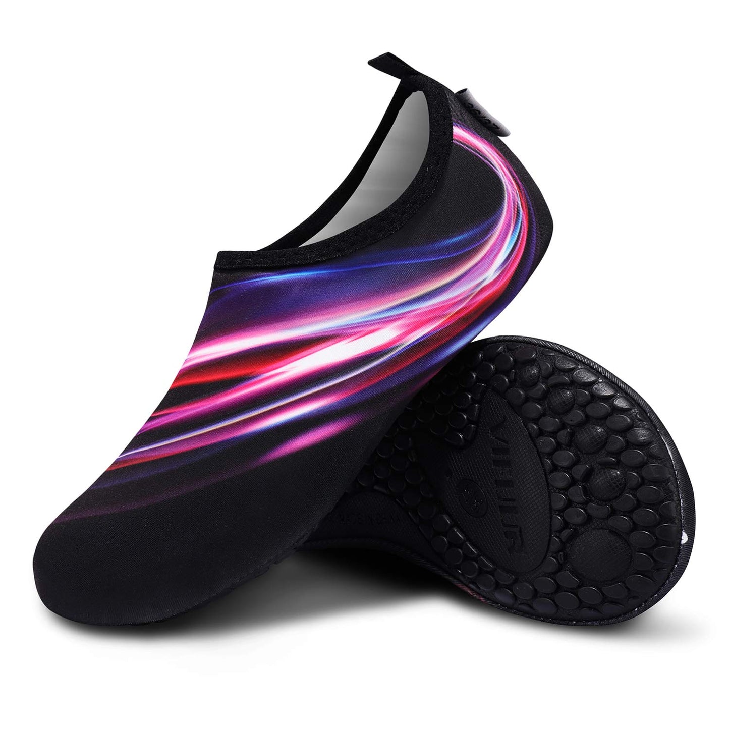VIFUUR Water Sports Unisex Shoes Purple/Red Aperture - 11-12 W US / 9.5-10.5 M US (42-43)