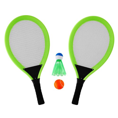 Outdoor Fun 4-Piece Indoor/Outdoor Racket Playset