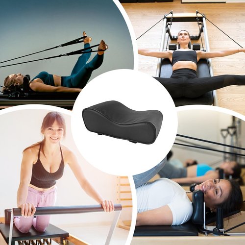 Pilates Pillow for Head, Machine Washable Pillows, Yoga Mat Pilates Assist Headrest - Neck Reformers Support Accessories for Home Gym Sports Outdoors Men Women