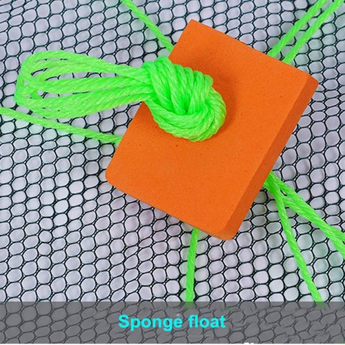 Yatrouys Fishing Net Trap for Bait Minnow Shrimp Crayfish Foldable Fish Crawdad Lobsters Cast Net Collapsible (Big 39.4inch/100cm)