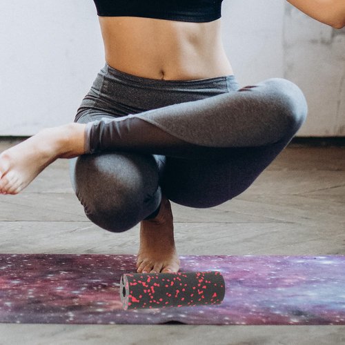 BESTonZON Roller for Yoga and Muscle Relaxation Durable Material High Rate for Fitness Training Body Stabilization and Relief Compact Design for Easy Use