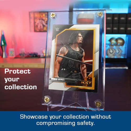 BCW 4-Screw Card Holder - 15ct | Recessed 20 Pt Trading Card Protector