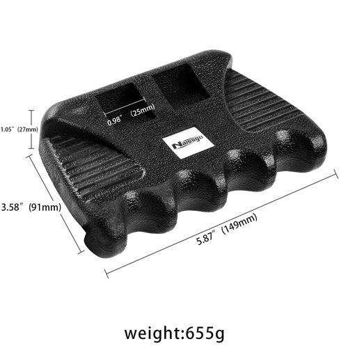 Naissgo Cue Rest Cue Stick Holder Pool Cue Holder (4 Holes)