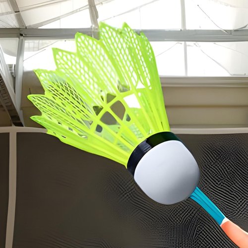 Badminton Ball - Light Up Shuttlecock - Baseball Batting Practice Training | High-Visibility Windproof Training Badminton Ball Set of 4 for Park Gym School Family Game