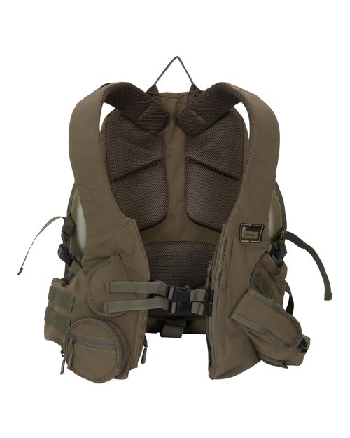Banded Air Elite Turkey Vest – Lightweight, Breathable Hunting Vest with Padded Seat & Multiple Pockets (Oak Brown, One Size)