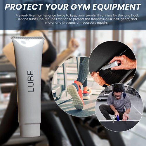 Spirit Sole Fitness Treadmill Tube of Tread Belt Deck Lube 100% Silicone Lubricant Oil Maintenance Lubricant p/n N020001