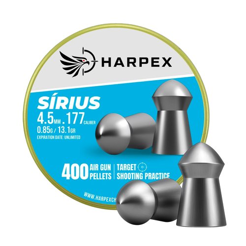 Sirius Airgun Pellets .177 Caliber 13.1gr(0.85g) Domed - 400ct