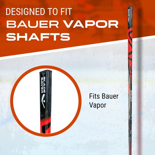 BLADE SAVER Bauer Vapor and Nexus Composite Hockey Stick Extension Senior Carbon Fiber Composite Hockey Stick Plug End Made for Bauer Vapor and Nexus, Senior 4" End Plug