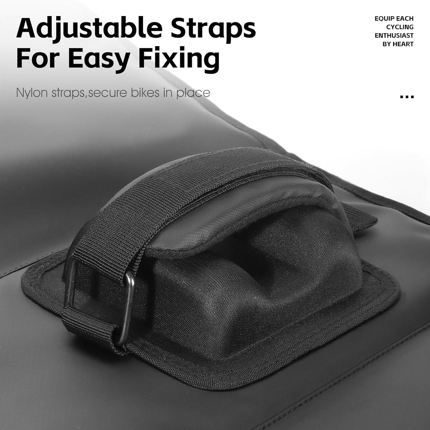 ICOCOPRO Bike Pads for Pickup Truck Tailgate With Secure Frame Straps, Protection Pad for Bike and Truck