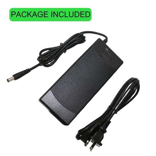 THEPRO 54.6V 2A ebike Battery Charger for 48V Lithium Battery, Universal 54.6V Electric Bike Scooter Power Adapter Chargers, 5.5mm DC Connector for 2.5mm