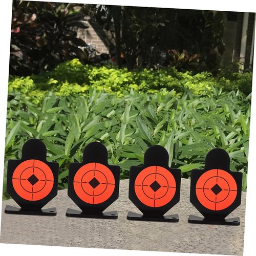 Balacoo Stainless Steel Shooting Targets 8pcs Metal Animal Targets for Range Easy Setup for Archery Practice