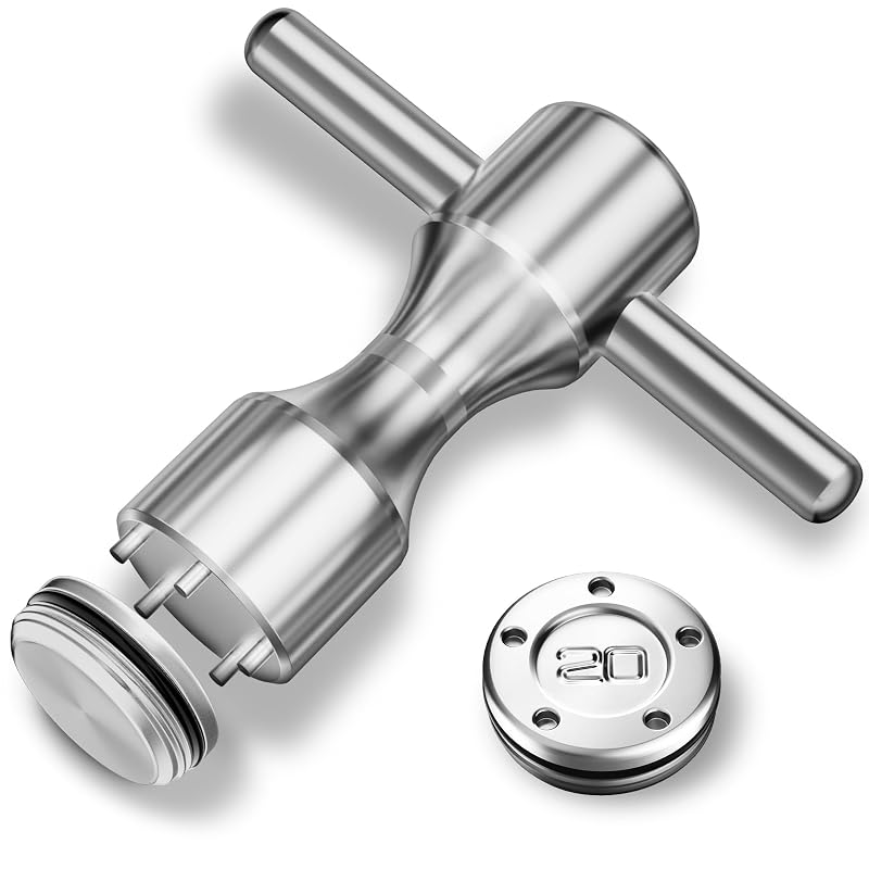 Golf Weights Set 2pcs 5g-45g for Titleist Scotty Cameron Newport putters w/ Wrench