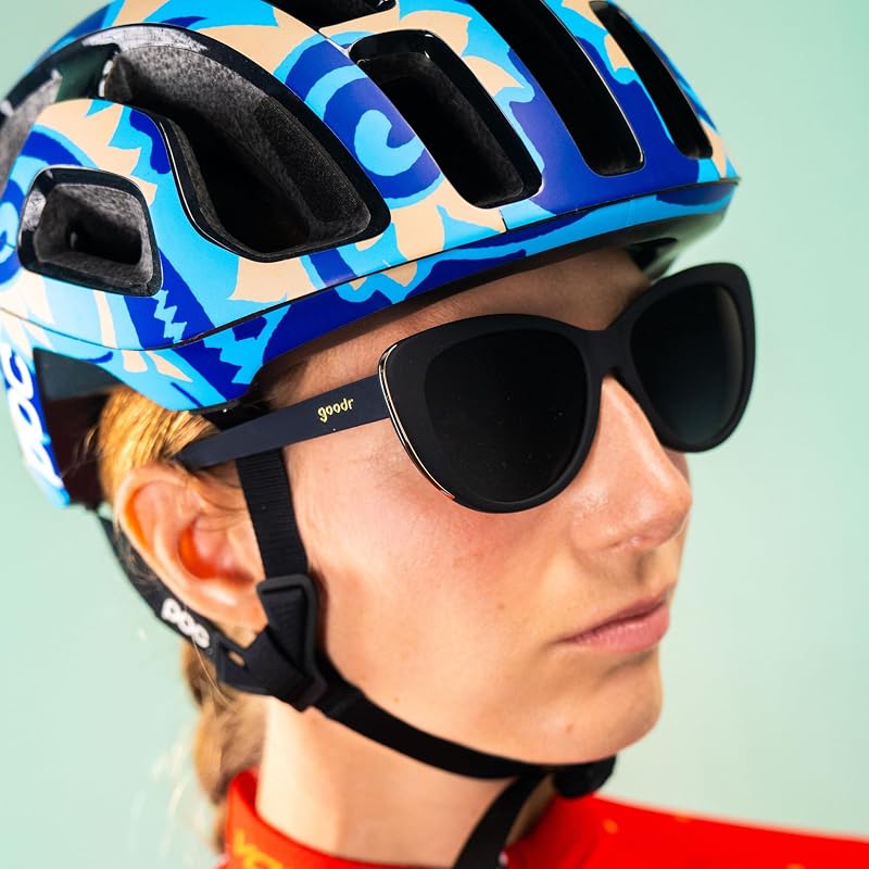 Glam G Polarized Sunglasses for Women - Noir Darling Variation