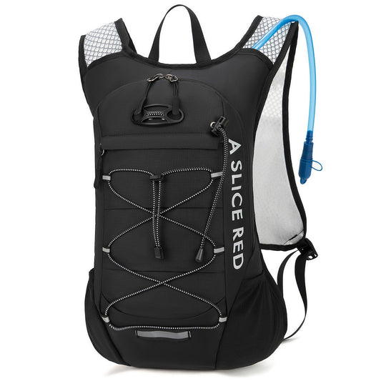 Hydration Backpack, Running Water Backpack with 2L Bladder, Hydro Water Daypack for Men Women Cycling Hiking Rave