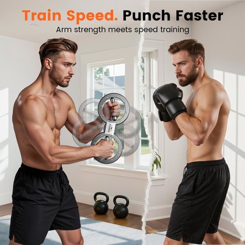 Flybird Spinning Rotator Burn Machine, Adjustable 360 Degree rotatable arm Cycle Exerciser ,Grip Strength Trainer for Strength Training, Wrist Joint Wellness, Back Shoulder Pain Relief for Home Gym