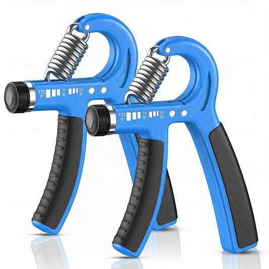 FitBeast Grip Strength Trainer 2 Pack – Adjustable Hand Grip Strengthener for Strength Training & Rehabilitation, 10-132 lbs Resistance Forearm Strengthener, Ideal for Athletes, Rehab, Office