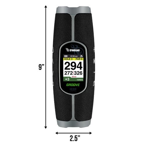 Izzo Golf Swami Groove Golf GPS Speaker, No App or Subscription Required