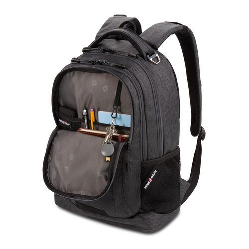 SwissGear Cecil 5505 Laptop Backpack, Charcoal, 18-Inch