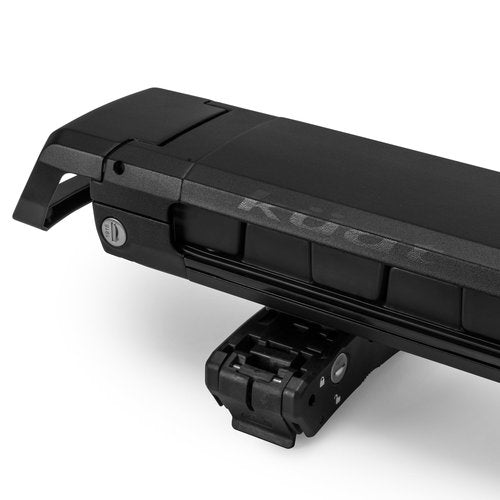 KUAT Grip 6 Durable Universal Rooftop Crossbars Mounted Slide-Out Locking Clamshell Rack, Fits 6 Skis/4 Snowboards - Matte Black with Black Anodize (Matte Black)