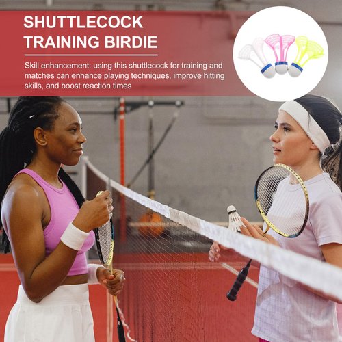 BESPORTBLE 3pcs Windproof Nylon Badminton Shuttlecocks for Indoor and Outdoor Training, Durable and Precise Control