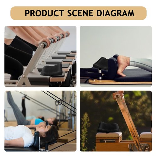 Pilates Cushion Pillow, Pilates Reformer Head and Neck Support Pillow, Pilates Support Pillow for Pilates Reformers Accessories, Yoga Mat Pilates Assist Headrest Pilates Reformer Accessories