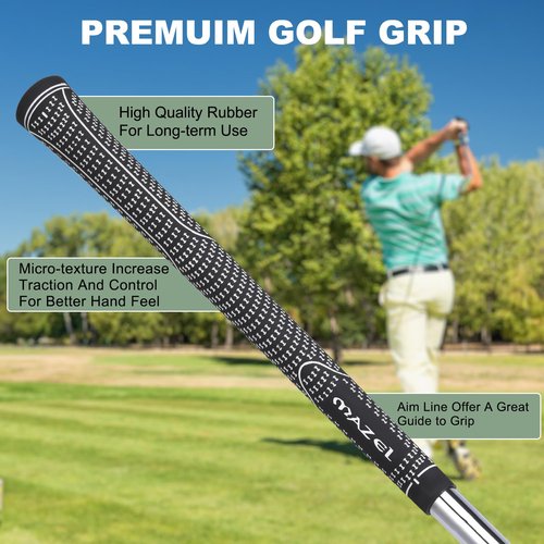 MAZEL Forged Golf Wedges for Men & Women - Golf Gap Wedge, Sand Wedge,Lob Wedge,Escape Bunkers and Quickly Cuts Strokes Around The Green,High Loft Golf Club Wedge (Black 60 Degree Wedge)
