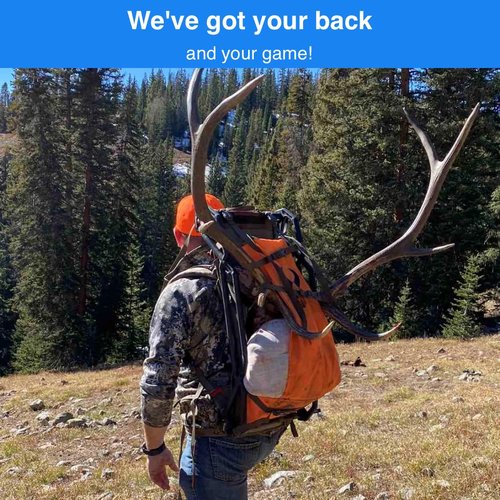 Koola Buck Game Bags Hunting | Heavy Duty Elk Game Bags | Reusable, Breathable & Stretchable Meat Bags | Hunting Gear Accessories & Equipment | Four, XL 60" Elk Quarter Bags | Game Bags Elk
