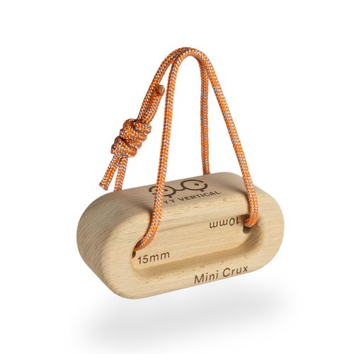 YY Vertical - The Original Mini Crux Pocket Training for Climbing, hangboard in Wood for Rock Climbing, adapts to Pull up bar, Strengthen Your Fingers