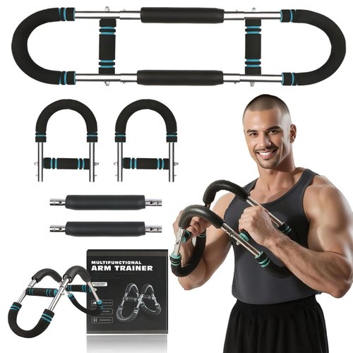Twister Arm Trainer, Adjustable Twisting Arm, Chest Exerciser for Men, Chest Exercise Equipment, Portable Spring Clamp Chest Exerciser for Home Fitness Equipment, Strengthen Upper Body Muscles