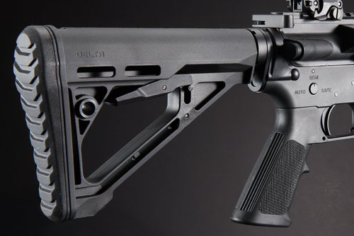 Lancer Tactical x Golden Eagle Gas Blowback Airsoft Polymer M4 Rifle with Ambidextrous Selector Switch(9.5" MLOK Rail Block 3)