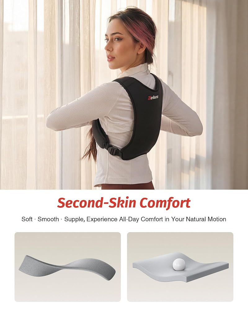 Weighted Vest 5/10/15 lb for Women & Men – Z-Fit Comfort, Washable, Black + 10 lb